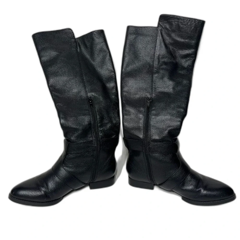 Kelsi Dagger Karavan Leather Boot in Black 7